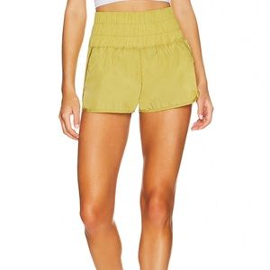 Free People Way Home Shorts in Sparkling Citrus - size S